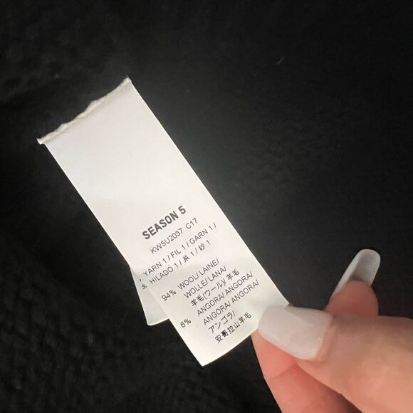 Yeezy season 5 lost hills oversize intarsia sweater - Picture 6 of 16